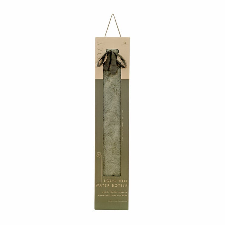 Aroma Home Long Hot Water Bottle in Grey Aroma Home Long Hot Water Bottle in Grey