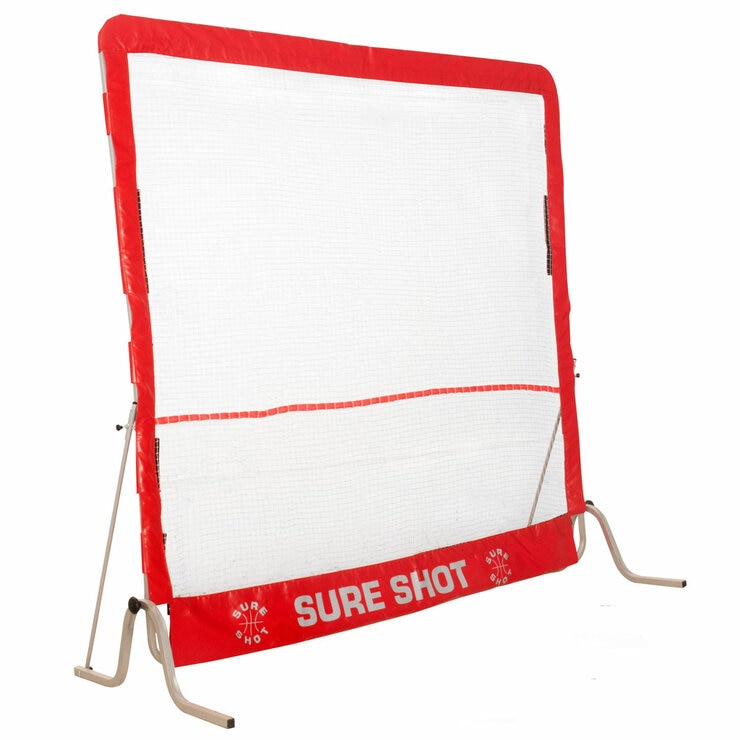 Studio image showing the Sure Shot squash wall