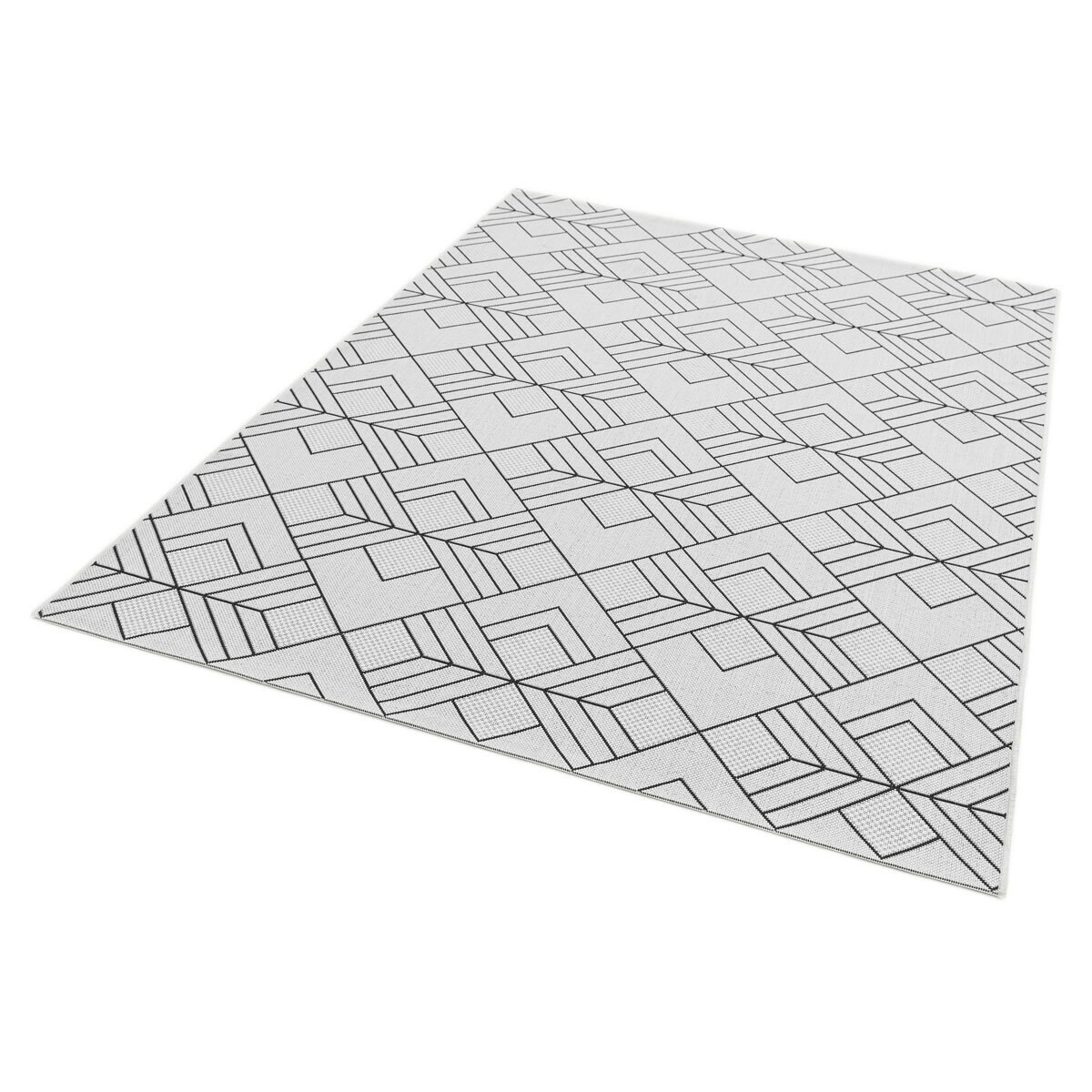 Patio Outdoor Deco Ivory Rug