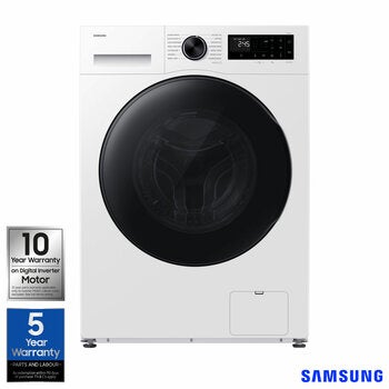 Samsung Series 5 WD90HG5U34BEEU 9/6kg Washer Dryer, D Rated in White