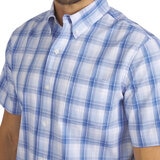 Chaps Men’s Easy Care Shirt in Cornflower