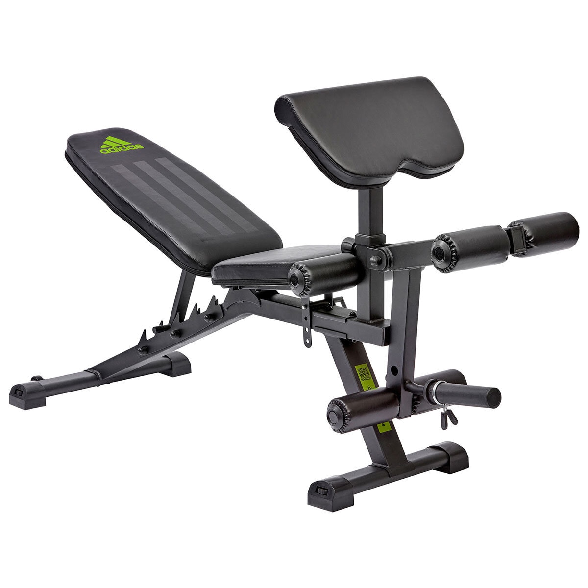 Adidas workout bench with leg curl Outlet