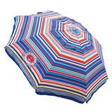 Tommy Bahama 7ft Beach Umbrella in Flip Flop Stripe