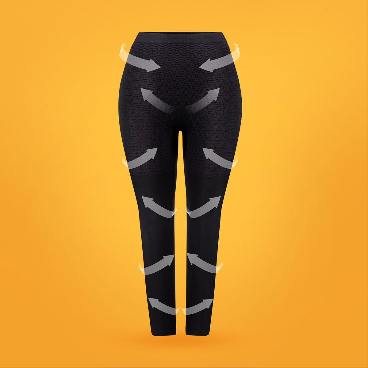 Evenlina full-length micro-massage compression leggings