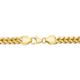 14ct Yellow Gold Franco Chain Men's Bracelet