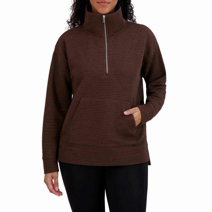 Kirkland Signature Ladies Ottoman 1/2 Zip Kirkland Signature Ladies Ottoman 1/2 Zip