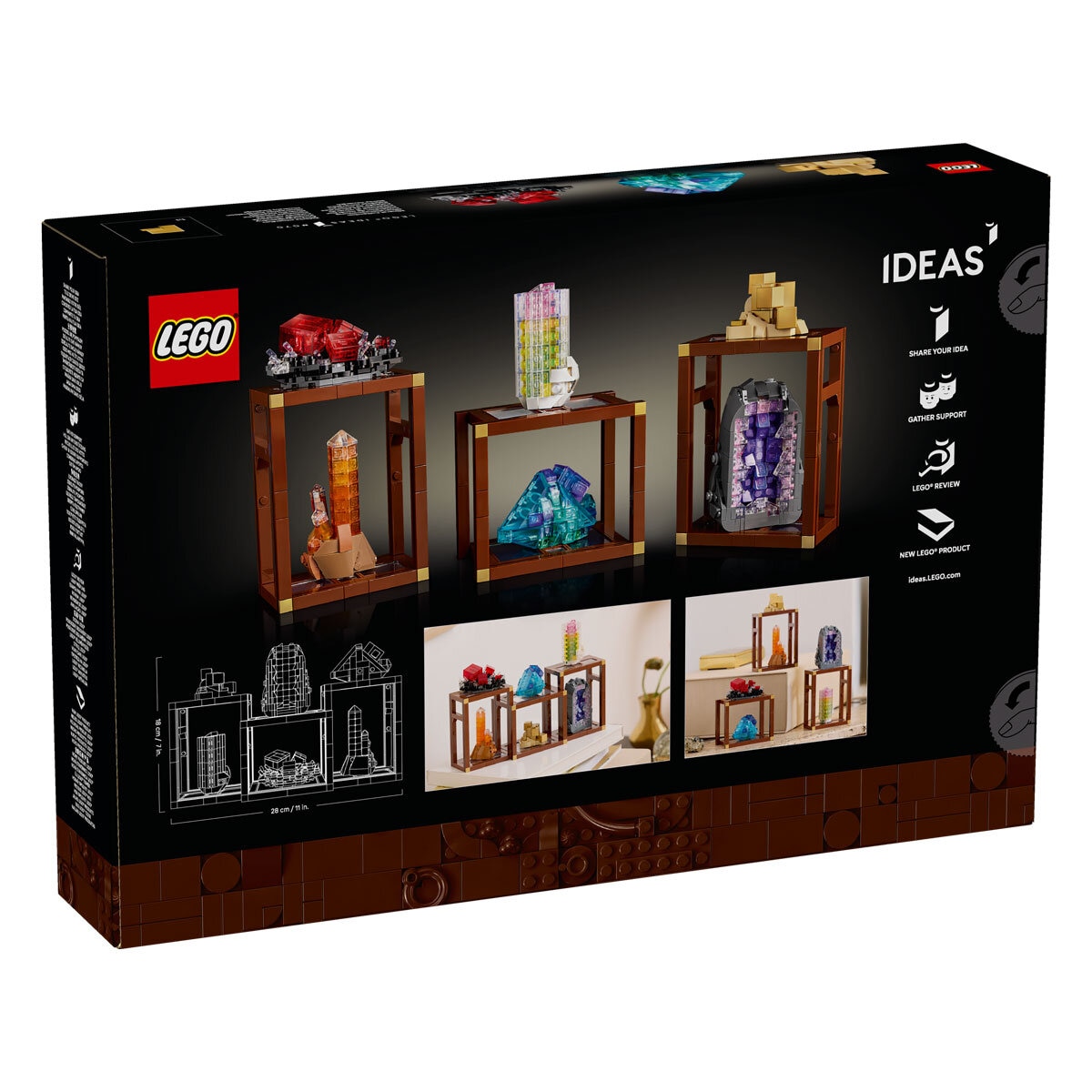 LEGO Ideas Mineral Collection Model 21362 (18+ Years)
