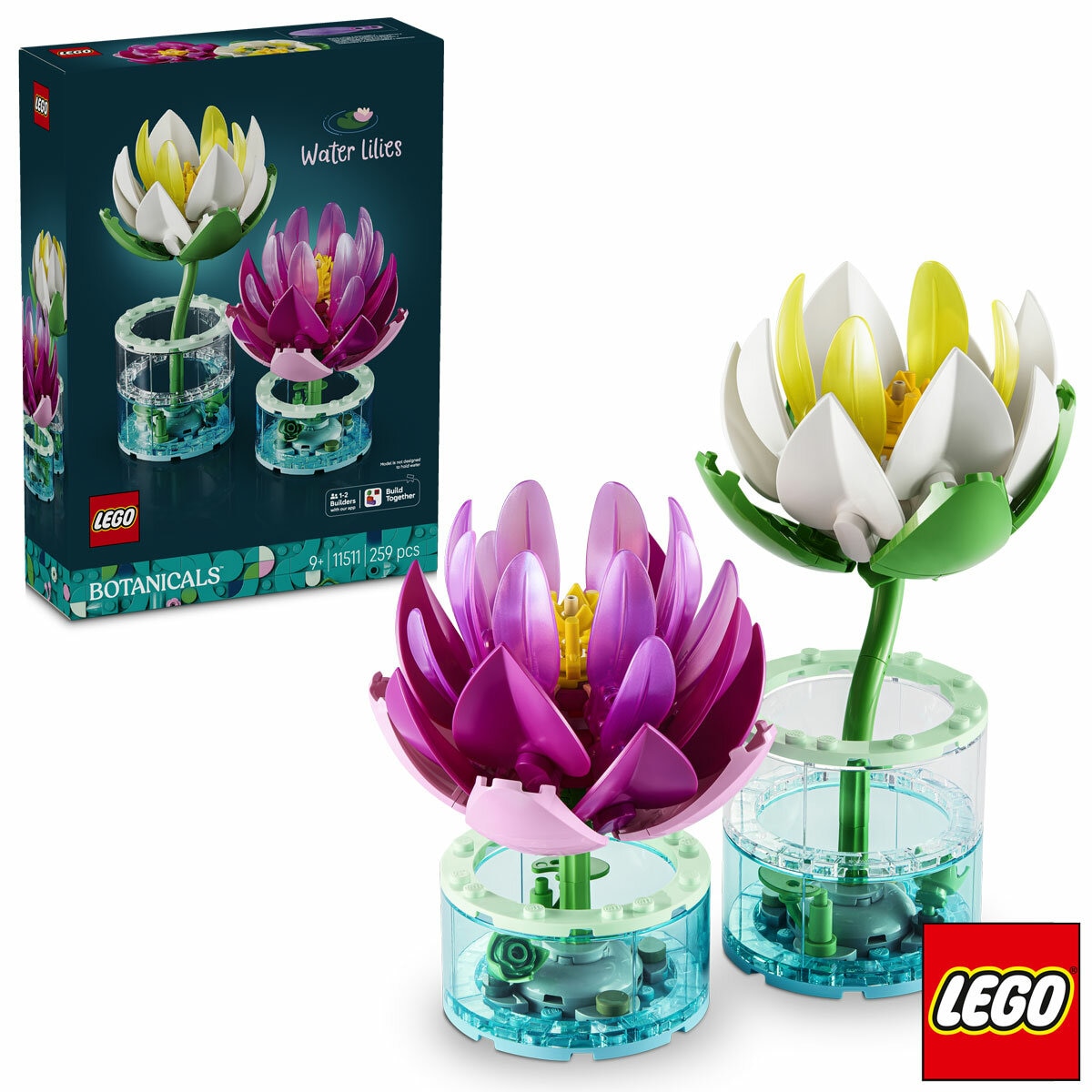 LEGO Botanicals Water Lilies - Model 11511 (9+ Years) LEGO Botanicals Water Lilies - Model 11511 (9+ Years)