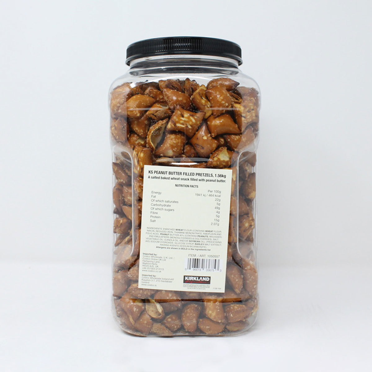 Kirkland Signature Peanut Butter Filled Pretzel Nuggets, 1.56kg