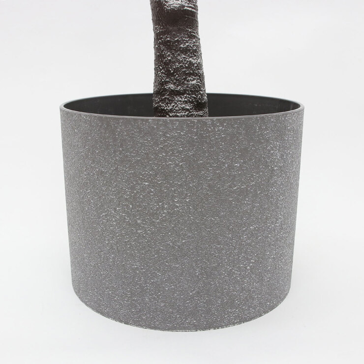 LED 7ft (2.1m) Indoor / Outdoor Selectable Twinkle Potted Brown Flocked