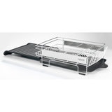 Sabatier Expandable Dish Rack with Stemware Rack