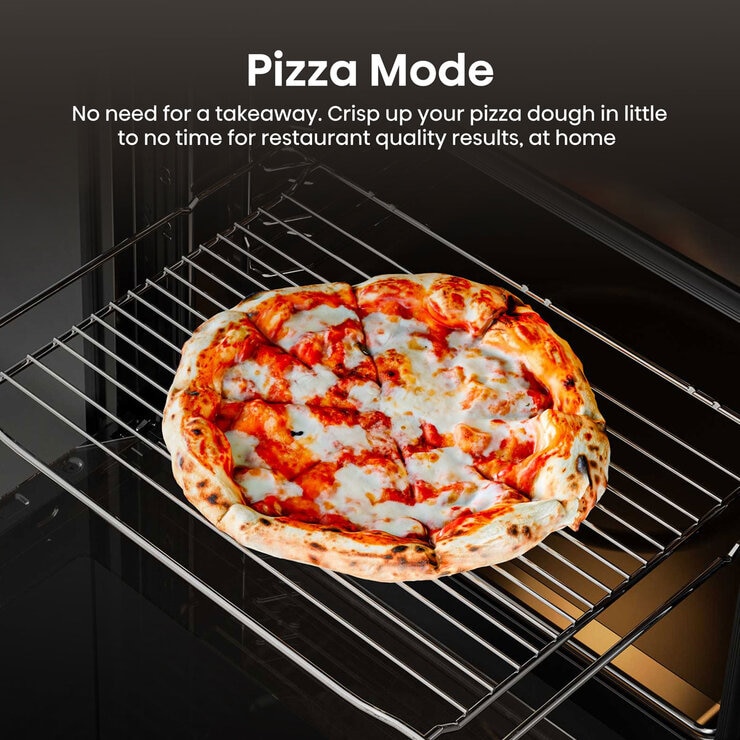 Hisense Hi6 BID914221CX Electric Built-In Double Oven, A Rated in Stainless Steel Hisense Hi6 BID914221CX Electric Built-In Double Oven, A Rated in Stainless Steel