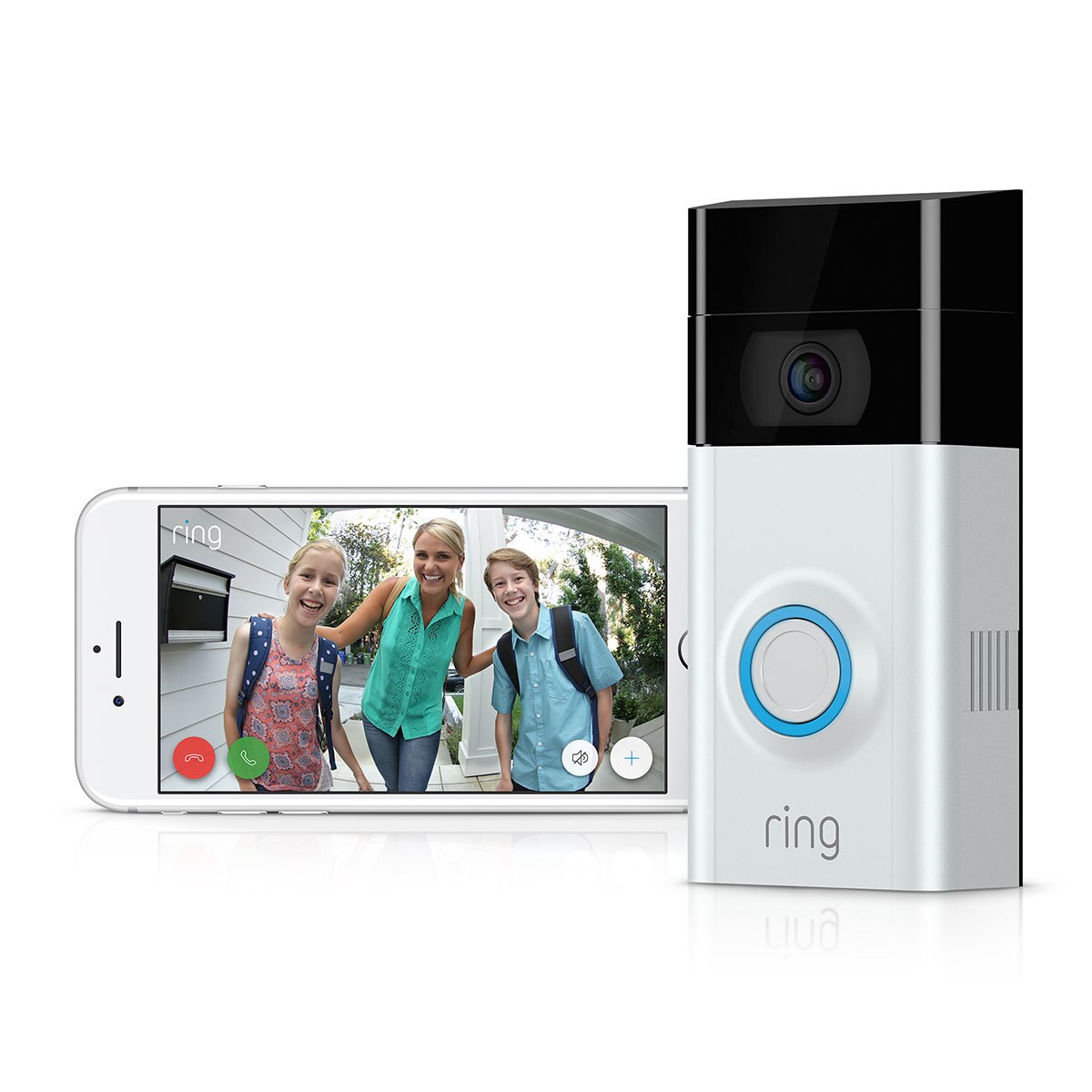 Ring Full HD 1080p Video Doorbell 2 with Chime | Costco UK