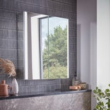 Tavistock Deco 2 Door Mirrored Bathroom Cabinet 600 x 650mm