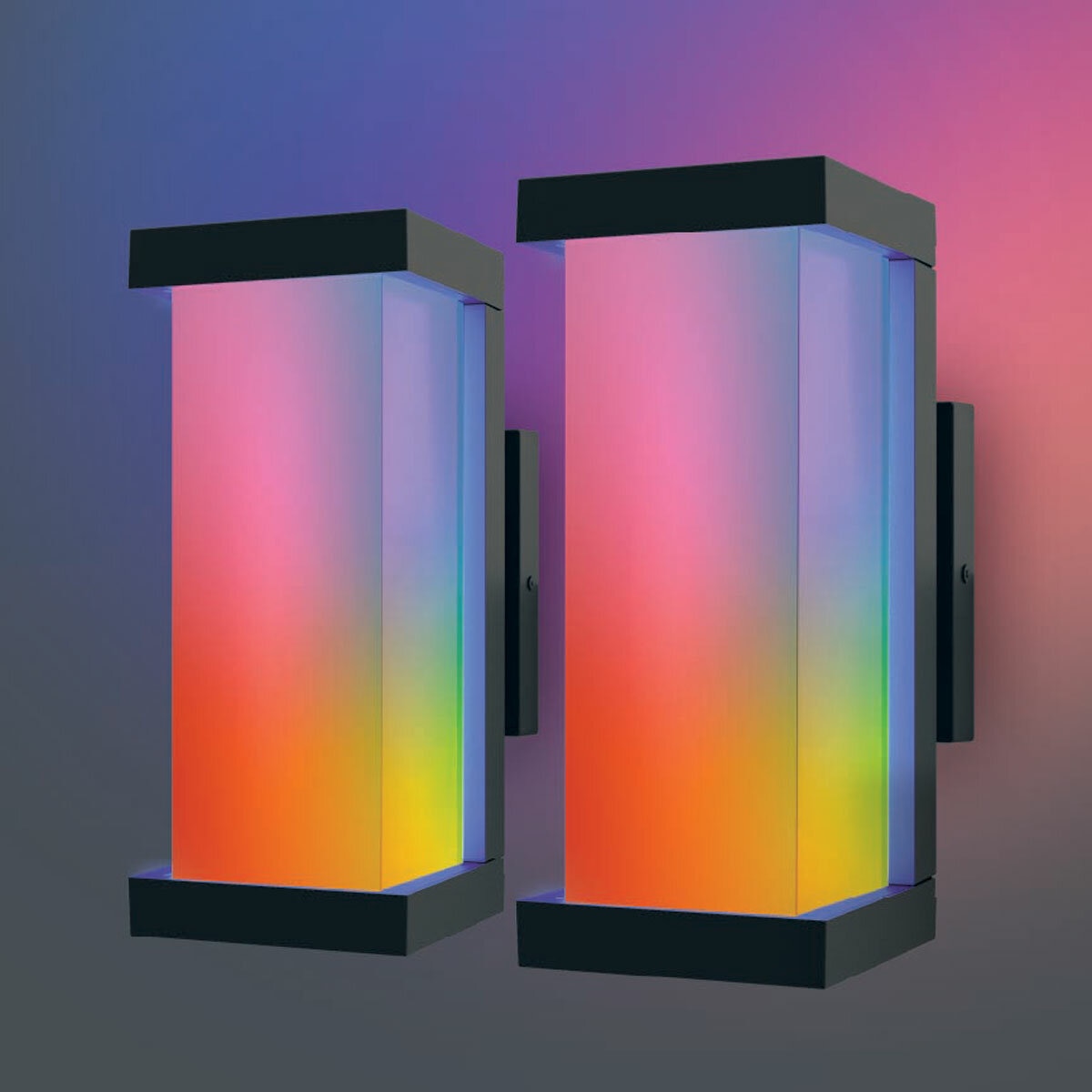Atomi Smart WiFi Wall Light Sconce, 2 Pack
