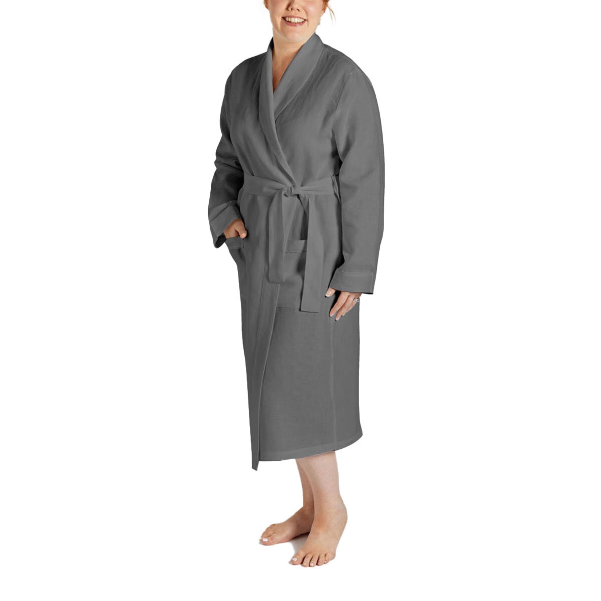 Lazy Linen Ladies Robe