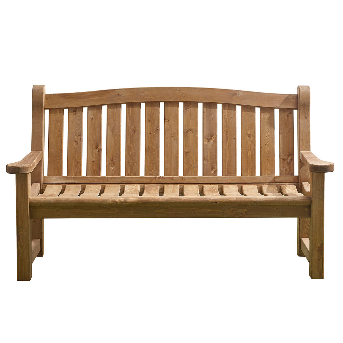 Anchor Fast 3 Seater Pine Wood Bench