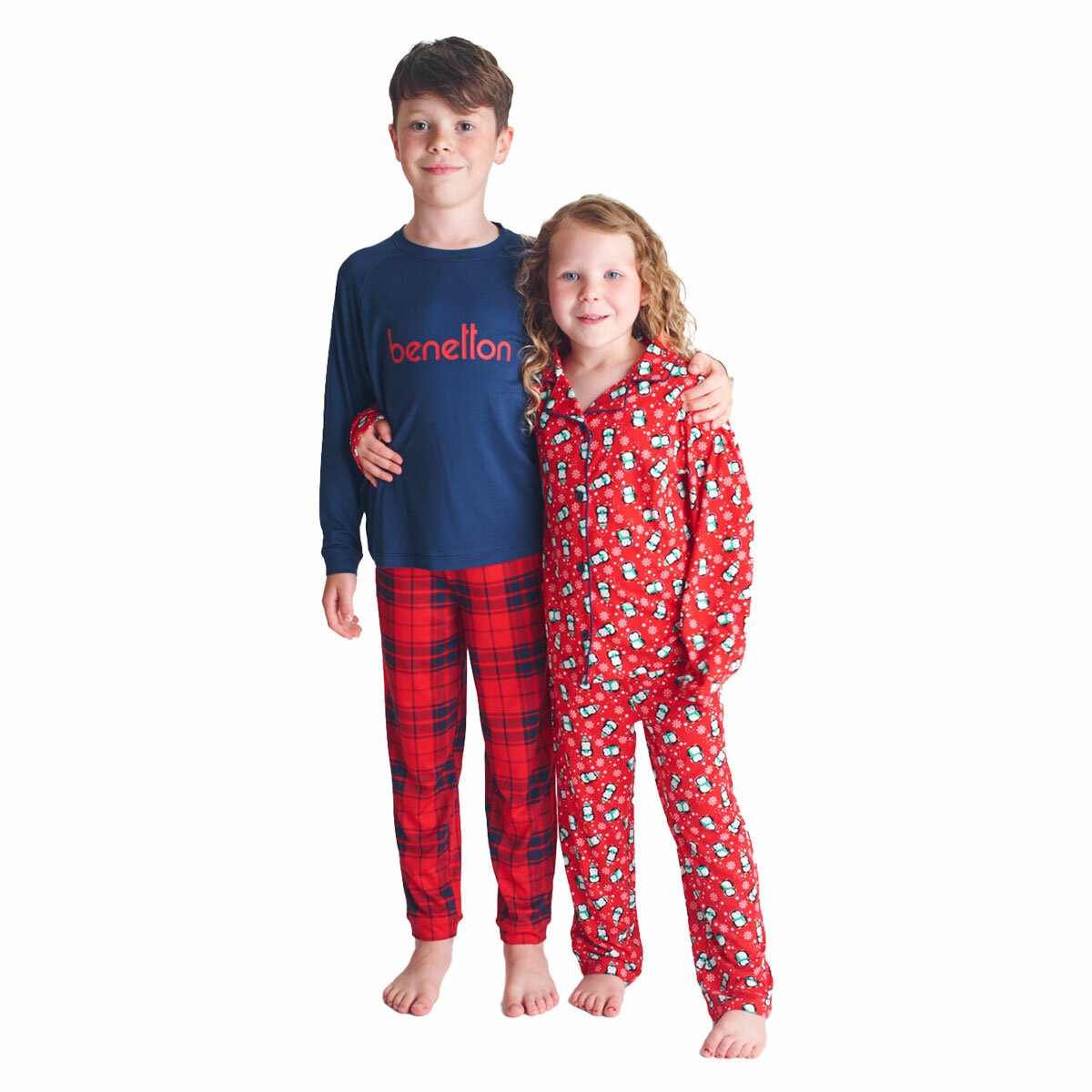 United Colours of Benetton Kids 4 Piece Pyjama Set (3-12 Years)