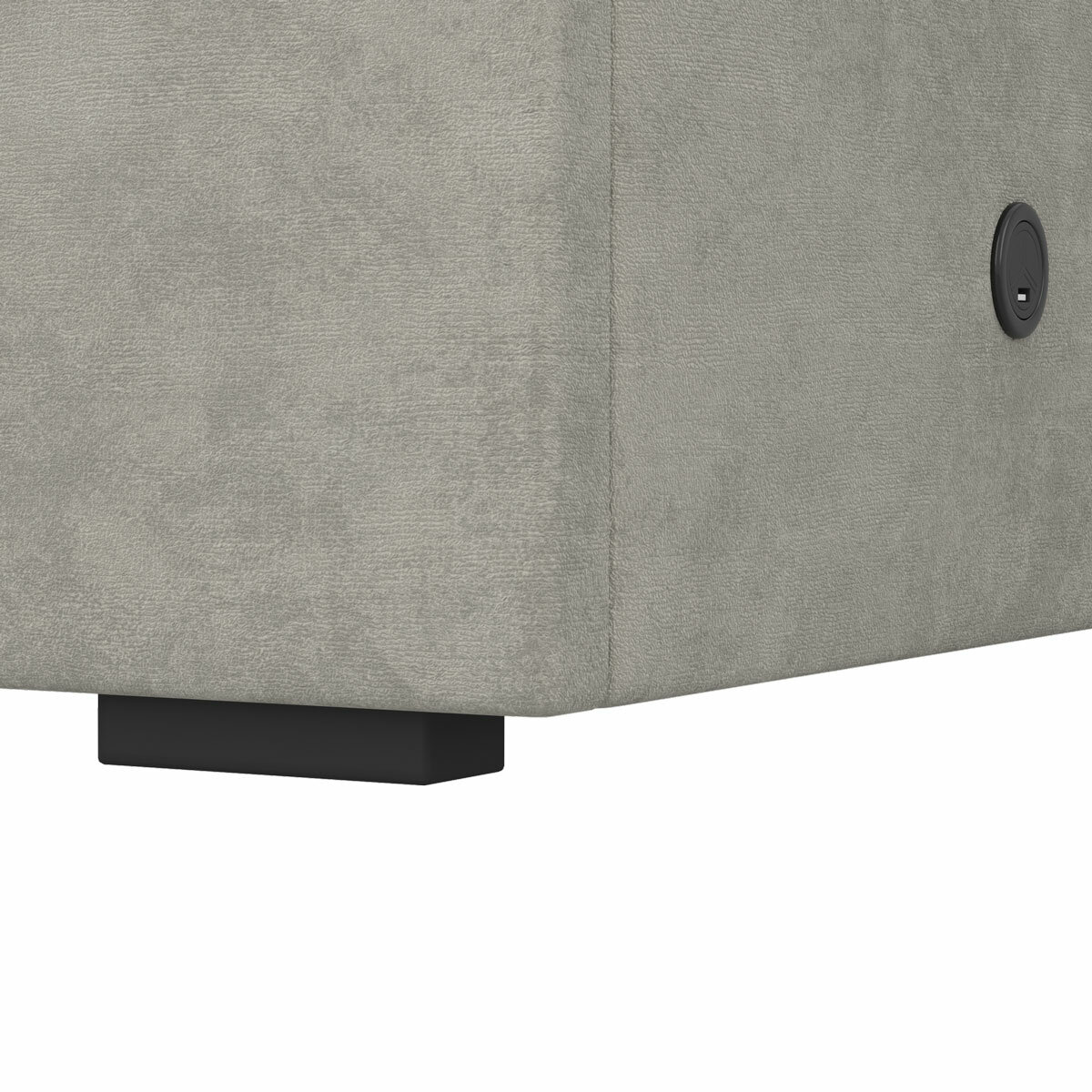 Highgrove Kavalan Grey Fabric Full Ottoman Bed Frame in 3 Sizes Highgrove Kavalan Grey Fabric Full Ottoman Bed Frame in 3 Sizes