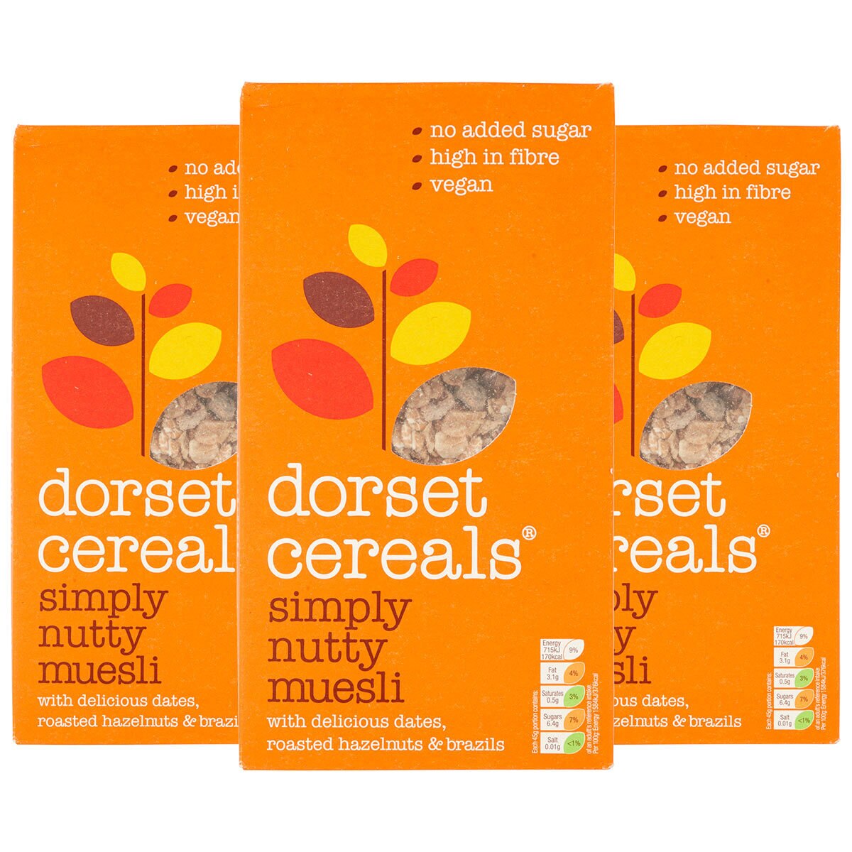 Dorset Cereals, Simply Nutty Muesli, 3 x 560g Costco UK