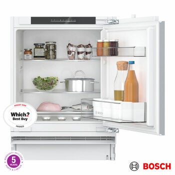 Bosch Series 4, KUR21VFE0G Built Under Fridge, E Rated