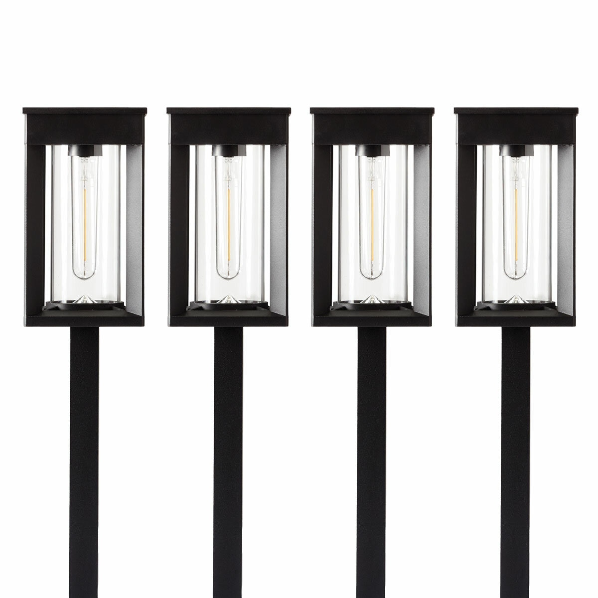 Naturally Solar Pathway Lights - 4 Pack Naturally Solar Pathway Lights - 4 Pack