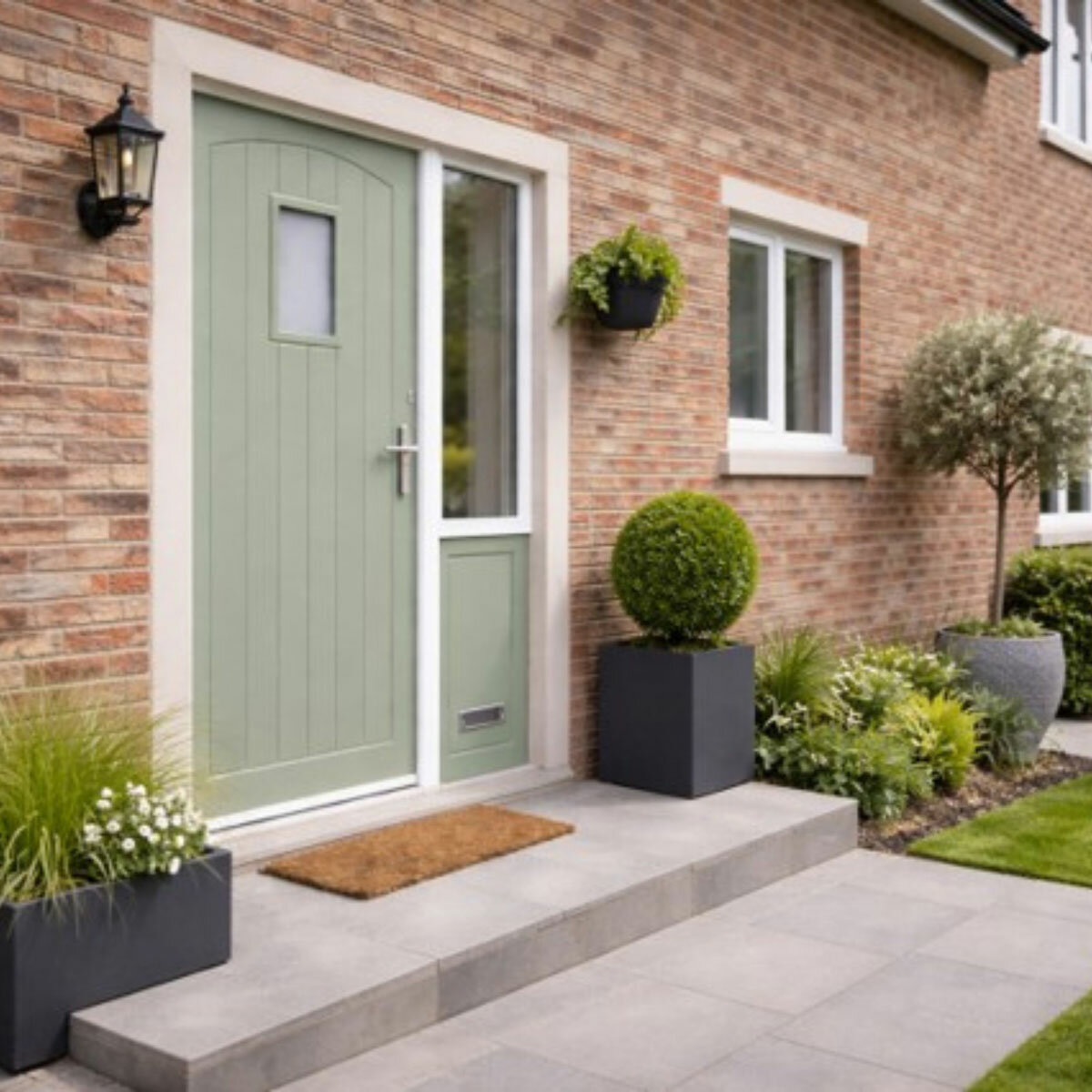Mendes External Thermal Primed Door - Devon Glazed in 2 Sizes