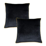 Cut out image of Gala Velvet Cushion as a 2 pack