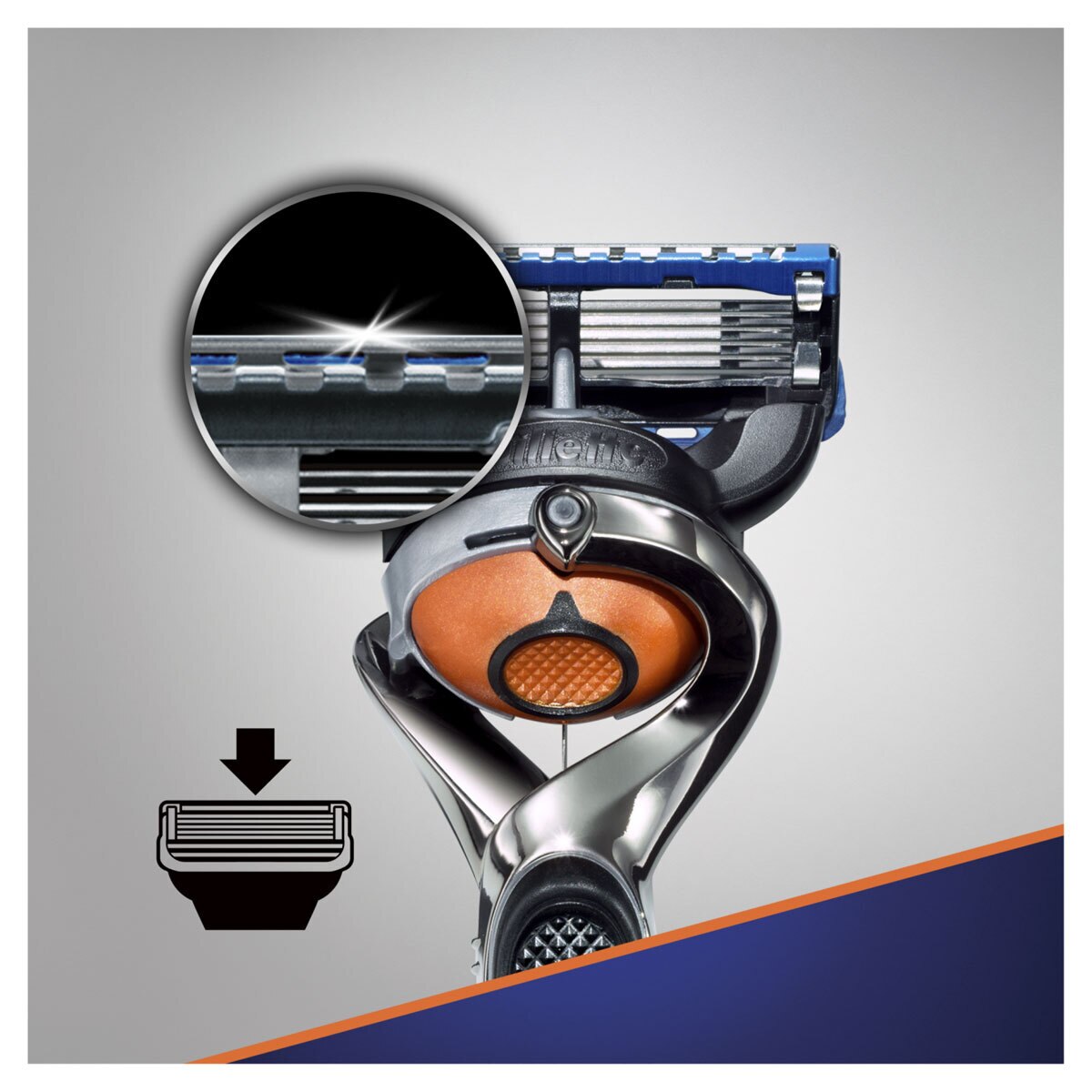 Gillette Fusion5 ProGlide UCL Manual Razor + 10 Blades Costco UK