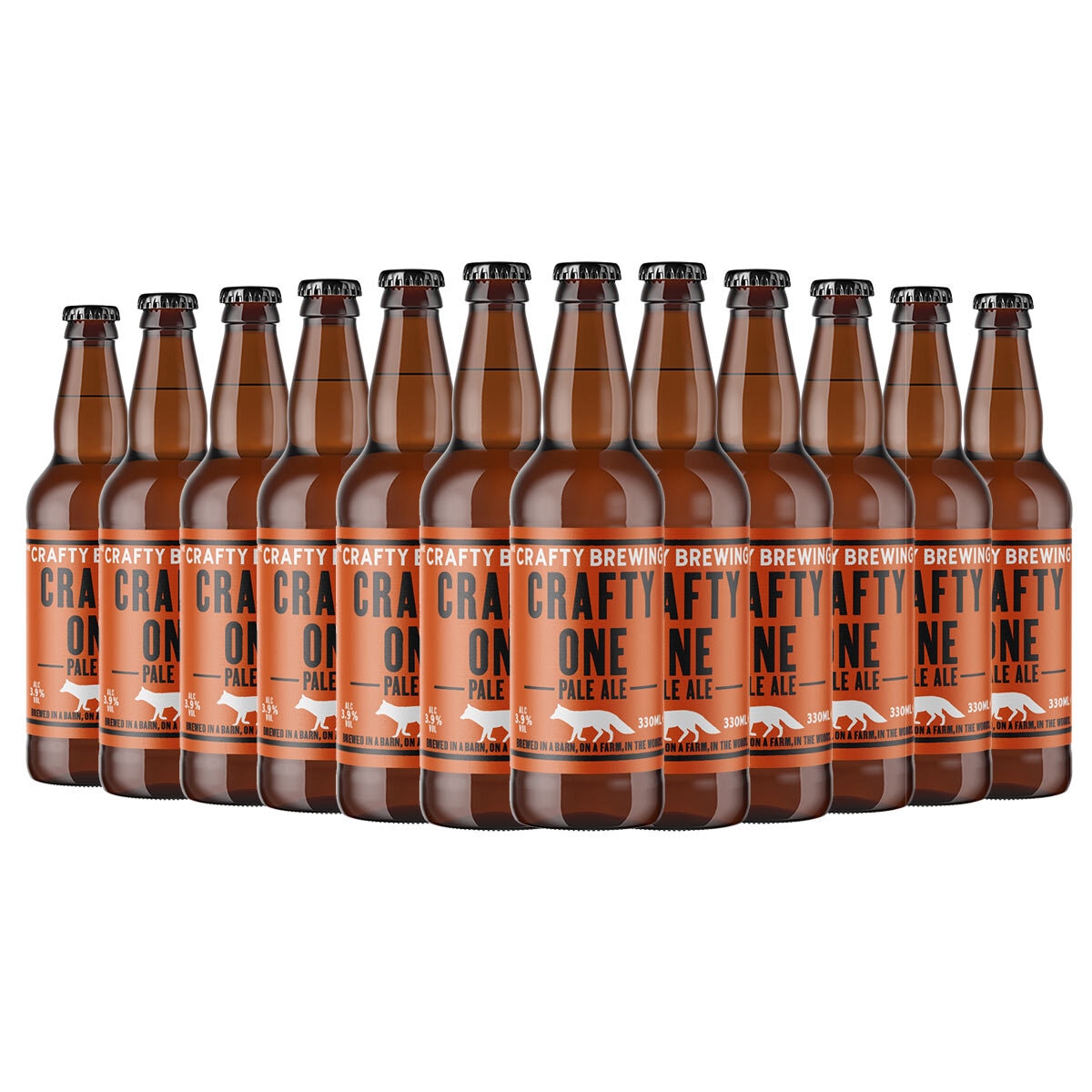 12 x 550ml Bottles of Crafty One