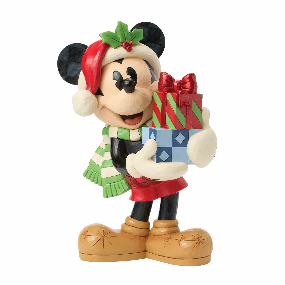 Holiday Mickey with Presents Statue