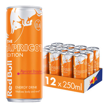 Red Bull Apricot Edition, 12 x 250ml