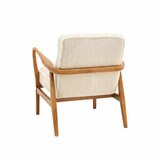 Gallery Datsun Sheepskin Fabric Armchair