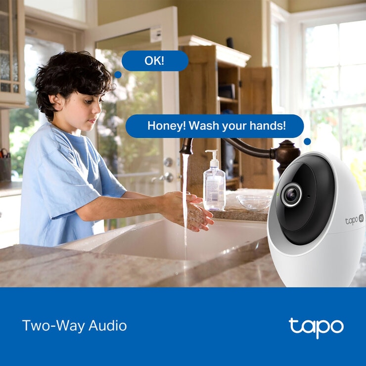 TP-Link Tapo C260 4K Wi-fi PTZ Security Camera - 2 Pack