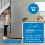 Bosch Series 4 KGN392LAGG Fridge Freezer, A Rated in Silver