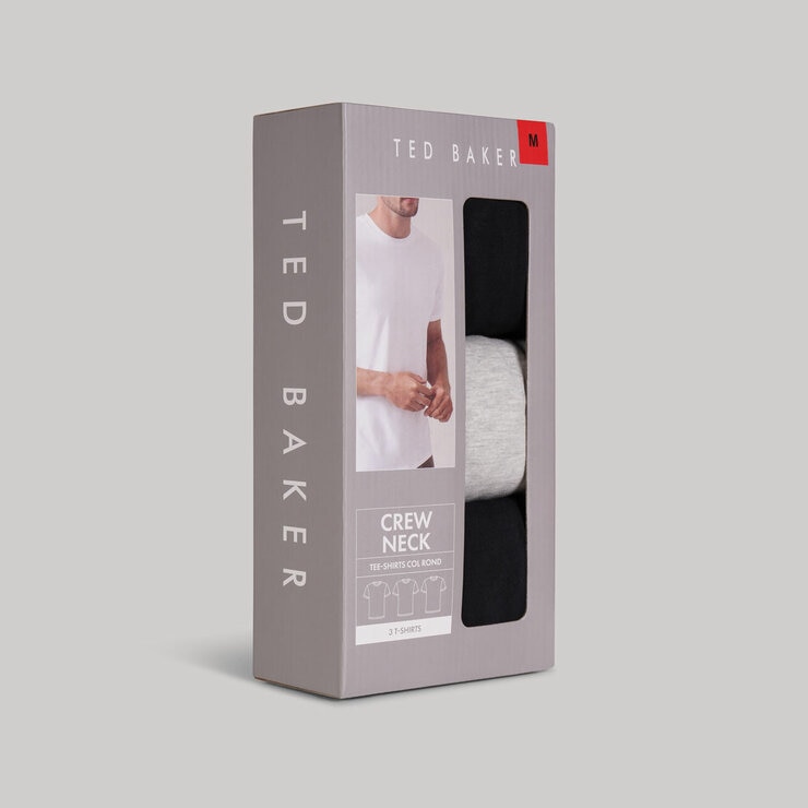 Ted Baker Men's T-Shirt, 3 Pack