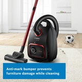 Lifestyle image of anti mark bumper to prevent furniture damage while cleaning Lifestyle image of anti mark bumper to prevent furniture damage while cleaning