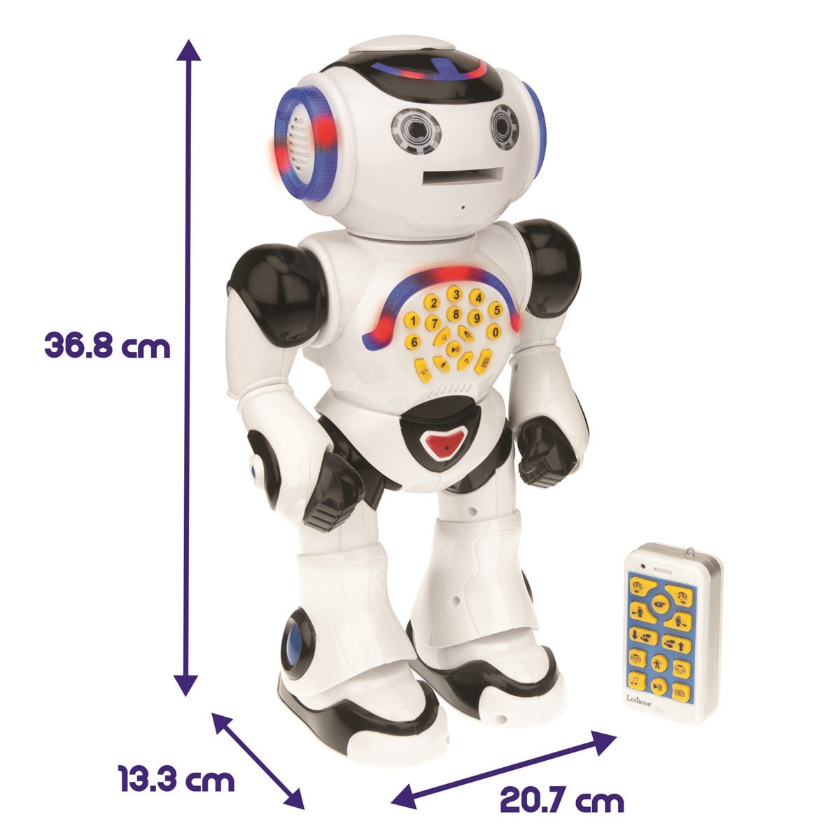 LEXIBOOK POWERMAN ROBOT dimensions