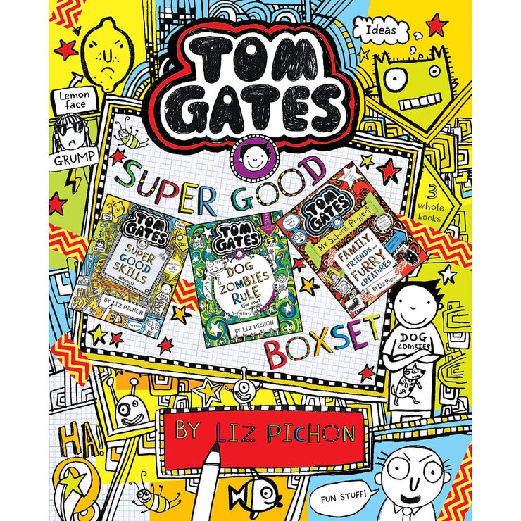 Tom Gates x3 Books Set