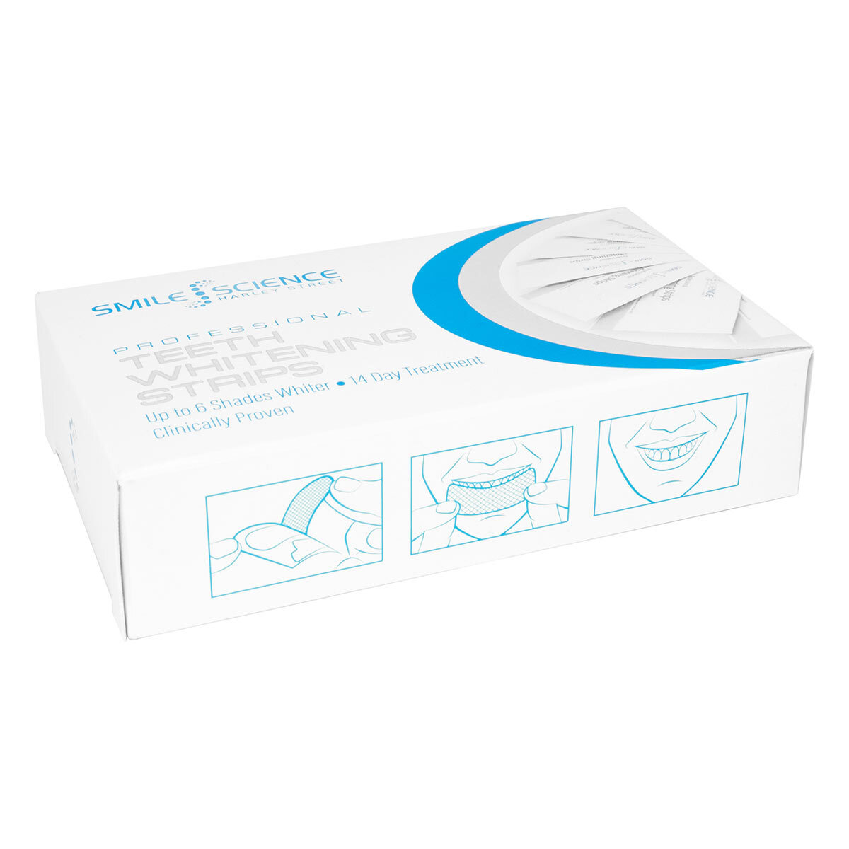 Smile Science Professional Teeth Whitening Strips, 2 x 14 Pack