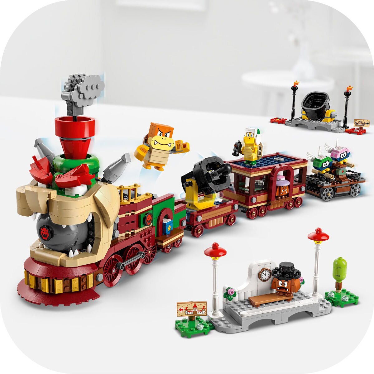 Lego Super Mario The Bowser Express Train Item Image