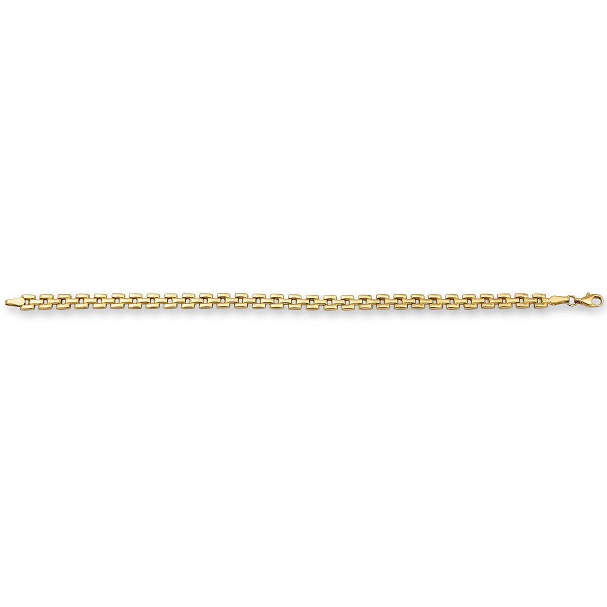 14ct Yellow Gold Square Link Bracelet 14ct Yellow Gold Square Link Bracelet