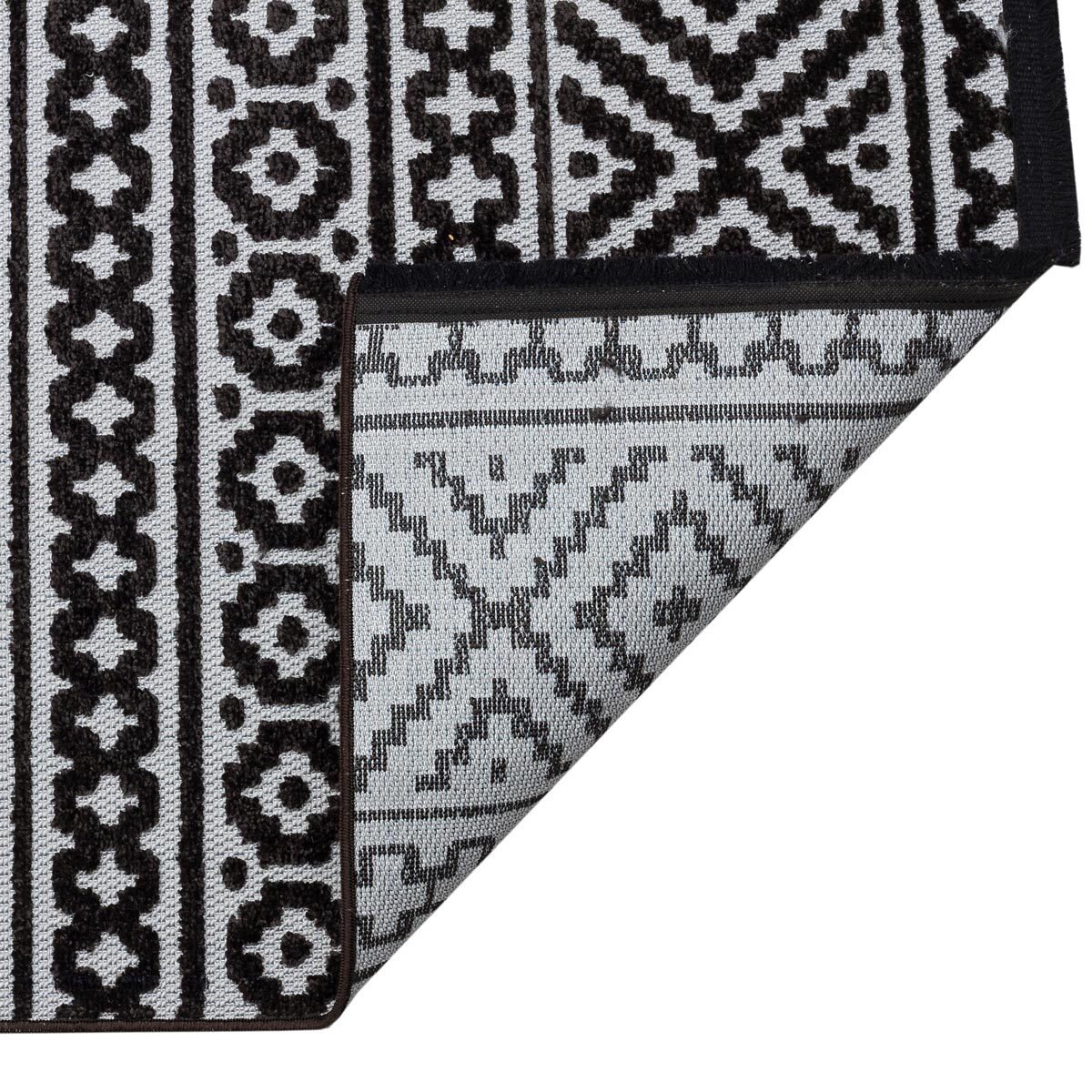 Concept Looms Jazz Deco Indoor / Outdoor Rug in Grey, 290 x 190 cm