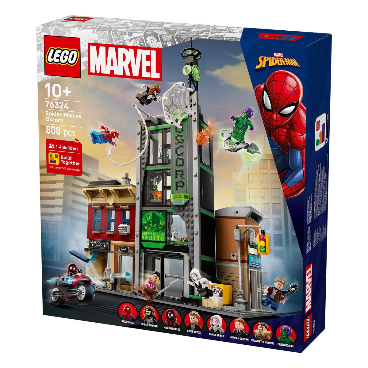 LEGO Super Heroes Spider-man vs Oscorp - Model 76324 (10+ Years)