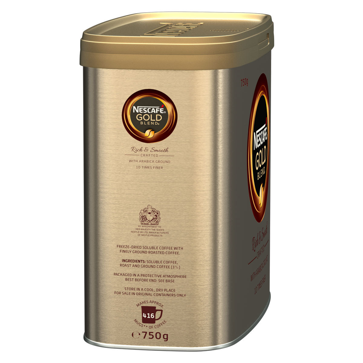 Nescafé Gold Blend Instant Coffee Granules, 750g
