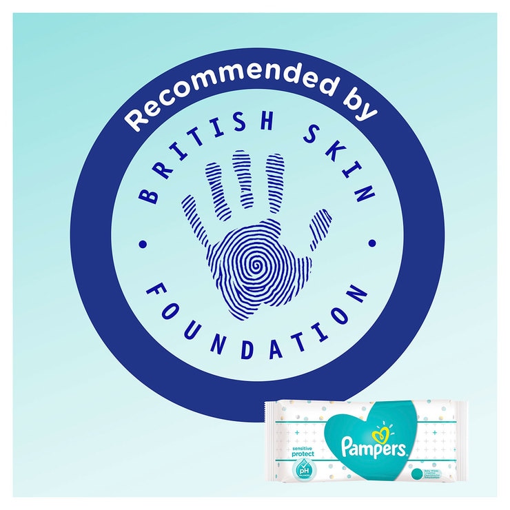 Pampers Sensitive Baby Wipes, 12 x 56 Wipes Costco UK