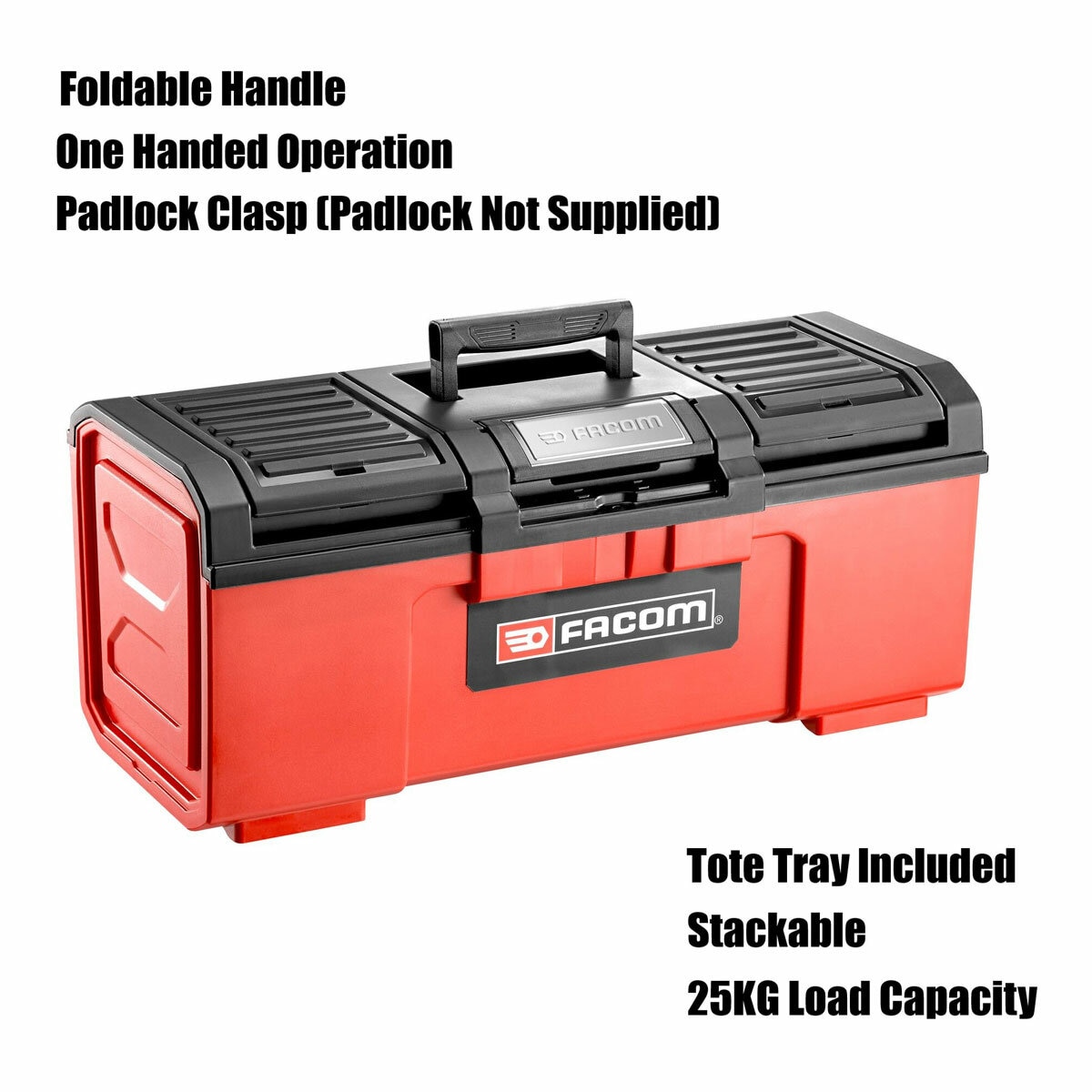 Facom 24" (60cm) Tool Box With Removable Tray Facom 24" (60cm) Tool Box With Removable Tray