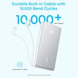 Anker Zolo 10,000mAh Power Bank with Built-in USB-C Cable 2-Pack Anker Zolo 10,000mAh Power Bank with Built-in USB-C Cable 2-Pack
