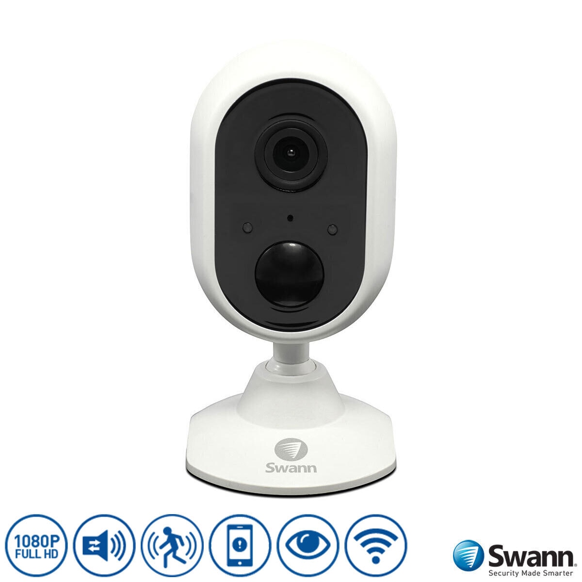 Swann 1080p Alert Indoor Security Camera, SWIFIALERTCAM Costco UK