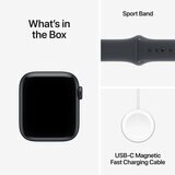 Buy Apple Watch SE 3 GPS, 44mm Midnight Aluminium Case with Midnight Sport Band M/L, MEHQ4MP/A at costco.co.uk